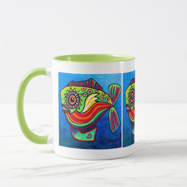 "Marisol" 11 oz Beverage Mug (Left)