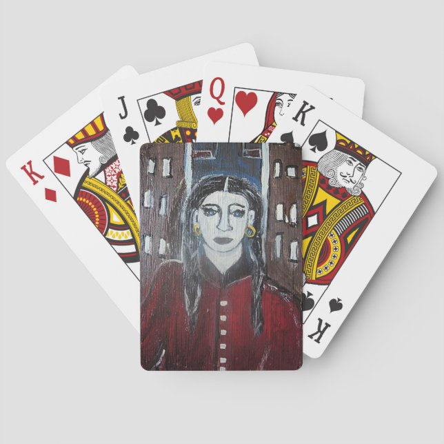 MARISSA GLITZ FROM RIDDLE HEIGHTS PLAYING CARDS (Back)
