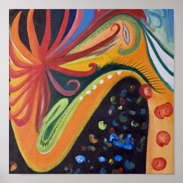 marissa's abstract poster (Front)