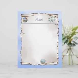 Maritim notizblock custom letterhead