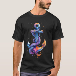 Maritime anchor octopus T-Shirt