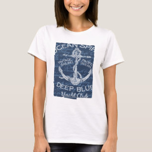 Maritime Anchor - Yacht Club Nautical Paradise T-Shirt