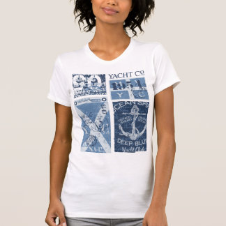 Maritime Anchor - Yacht Club Nautical Sailing T-Shirt