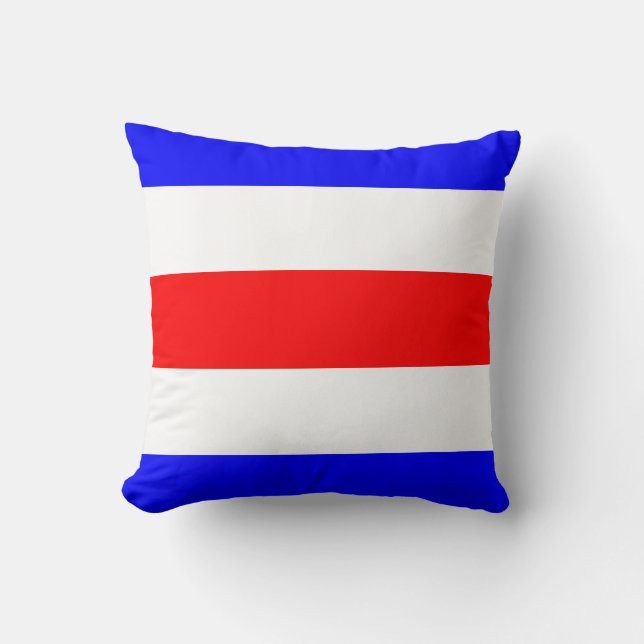 Maritime Flag C — Charlie Cushion (Front)