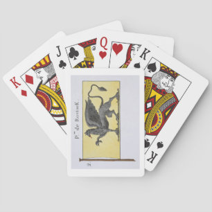 Maritime Flag with Griffin Emblem denoting de Rost Playing Cards