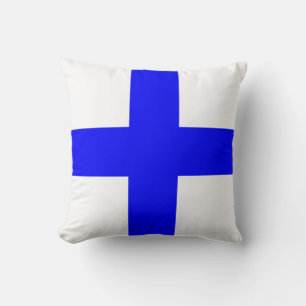 Maritime Flag X — X-ray Cushion