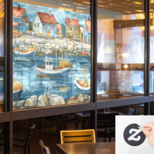 Maritime Hamlet Window Cling