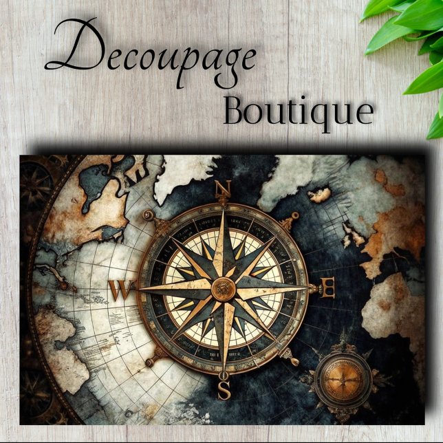 Maritime Legacy Decoupage Tissue Paper (Maritime Legacy Decoupage Tissue Paper)