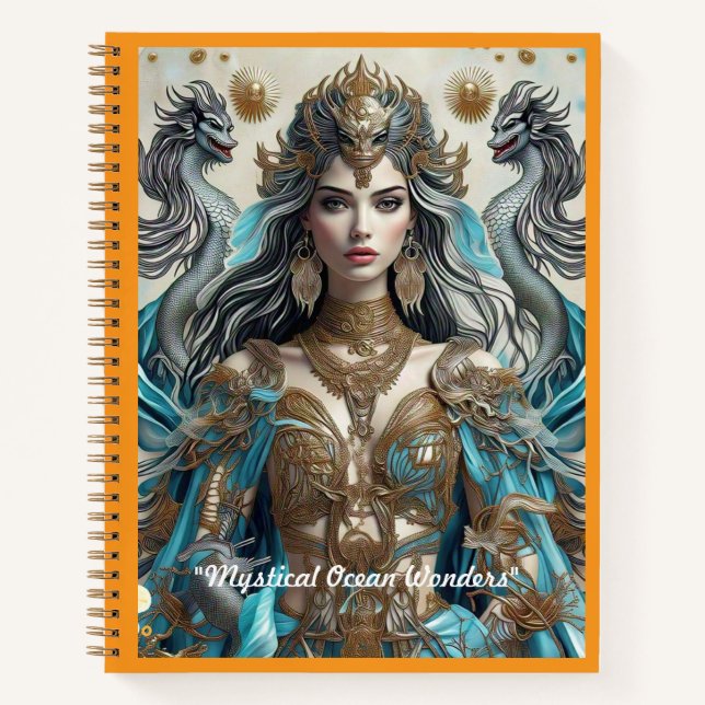 "Maritime Mythic Tales" Notebook (Front)
