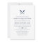Maritime | Nautical Monogram Wedding Invitation