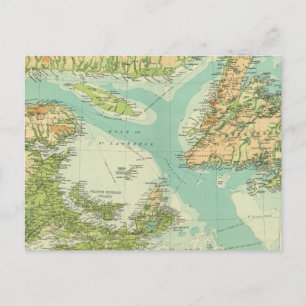 Maritime Provinces & Newfoundland Postcard