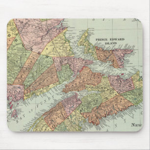 Maritime Provinces of Canada Mouse Pad
