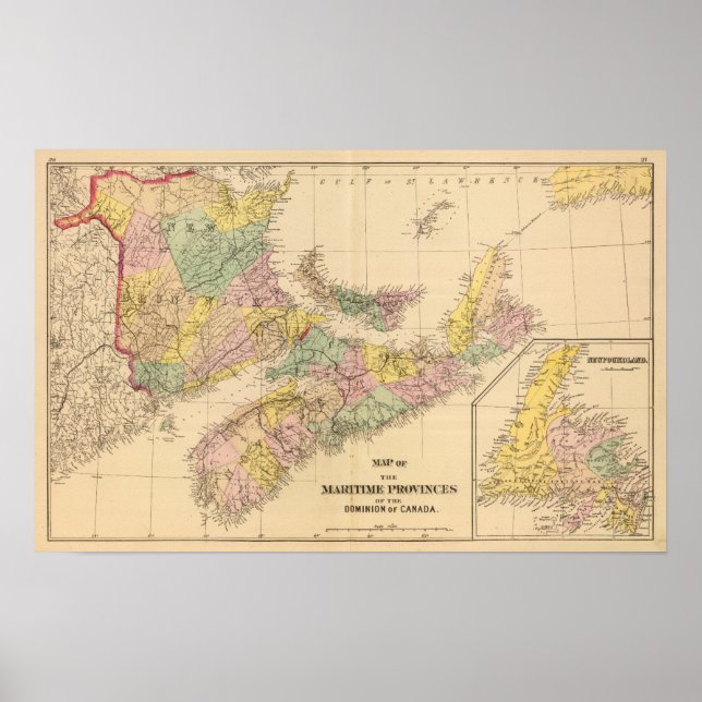 Maritime Provinces Poster (Front)