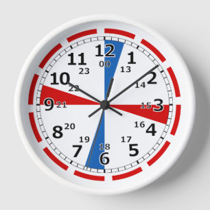 Maritime Radio Room Clock