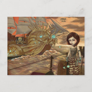 "Maritime Sunset" Postcard