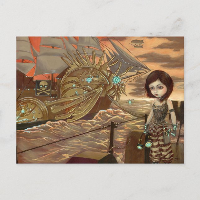 "Maritime Sunset" Postcard (Front)