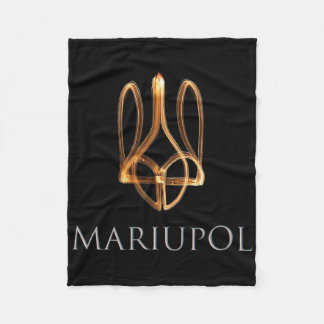 Mariupol Ukraine 1 Fleece Blanket