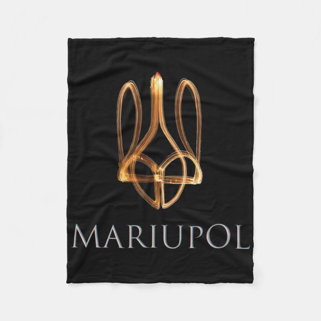 Mariupol Ukraine 1  Fleece Blanket (Front)