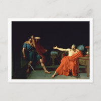 Marius at Minturnae, 1786 (oil on canvas)