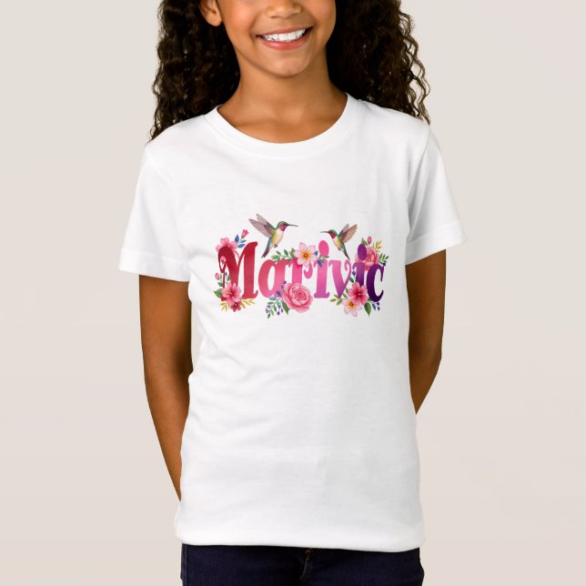 Marivic - Personalised Shirt  - For Kids (Front)