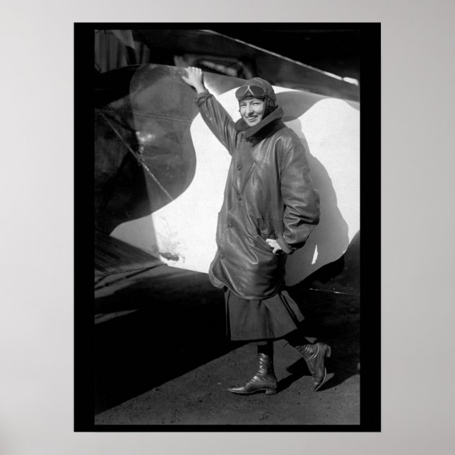 Marjorie Stinson, only woman_War image Poster (Front)