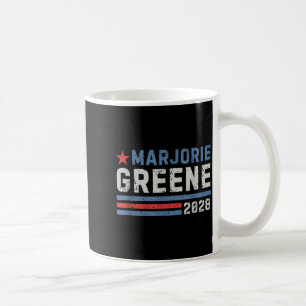 Marjorie Taylor Greene 2028 For President Election Coffee Mug