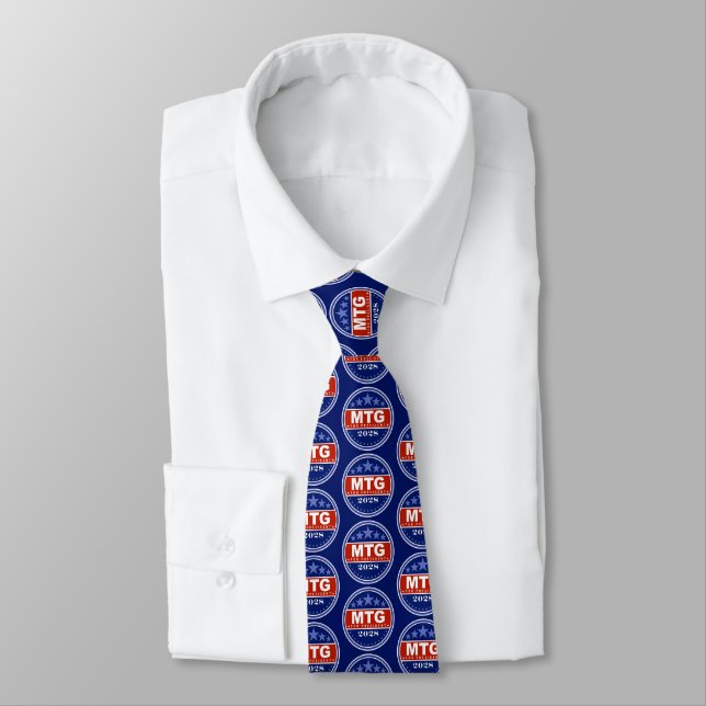Marjorie Taylor Greene for President 2028 Tie (Tied)