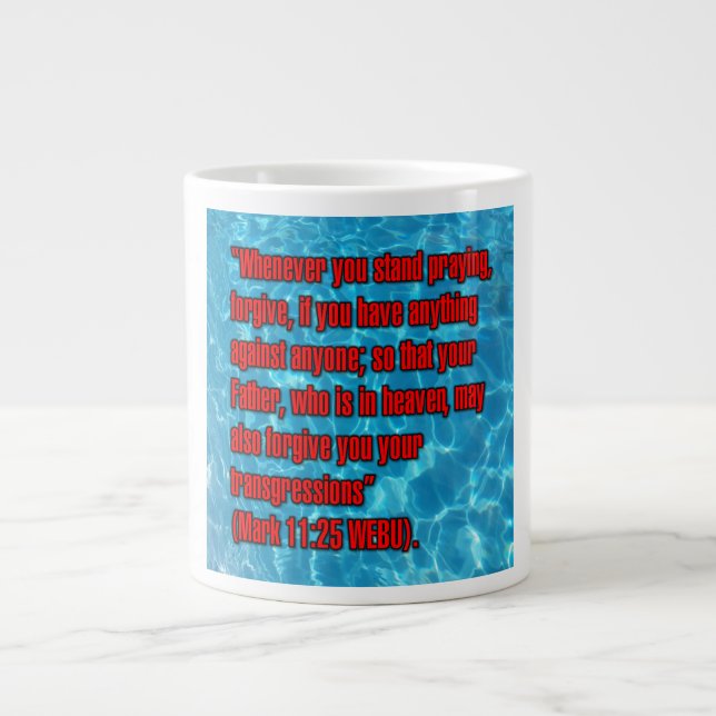 Mark 11:25 WEBU Mug (Front)