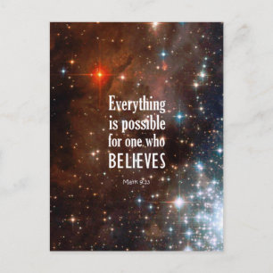 Mark 9:23 postcard