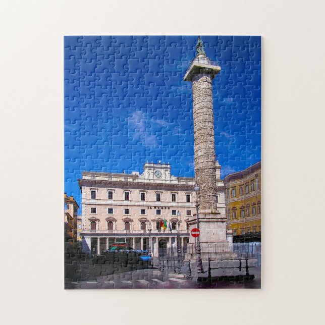 Mark Aurel Pillar Roma Italy. Jigsaw Puzzle (Vertical)