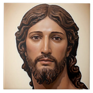 Mark Edward Westerfield THE KIND FACE OF JESUS Tile