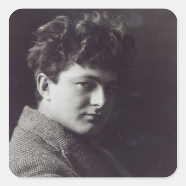 Mark Gertler Square Sticker (Front)