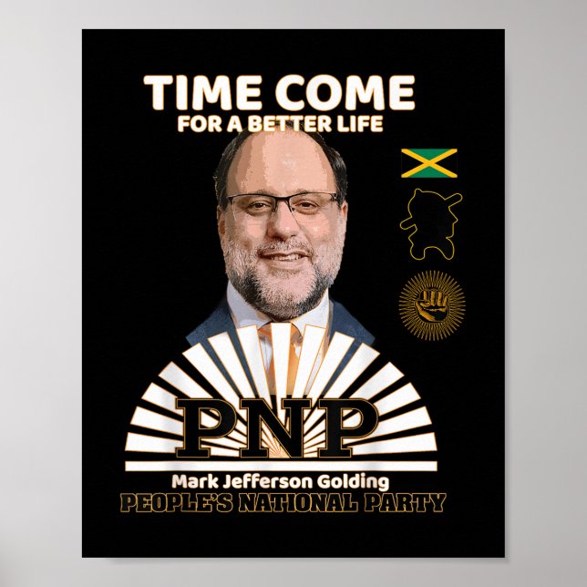 Mark Golding Jamaica's People's National P Poster (Front)