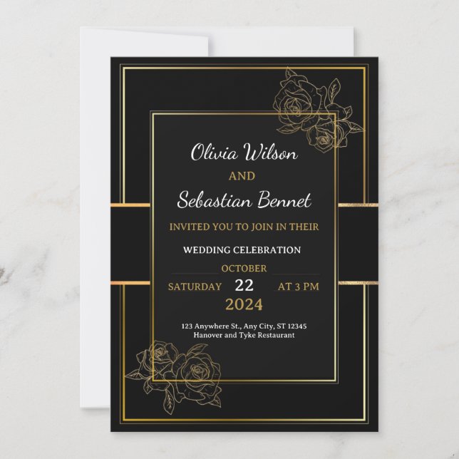 mark it on your calendar | wedding invitation (Front)