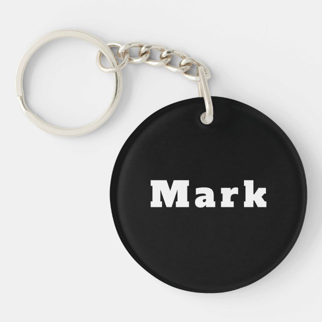 Mark Key Ring (Front)