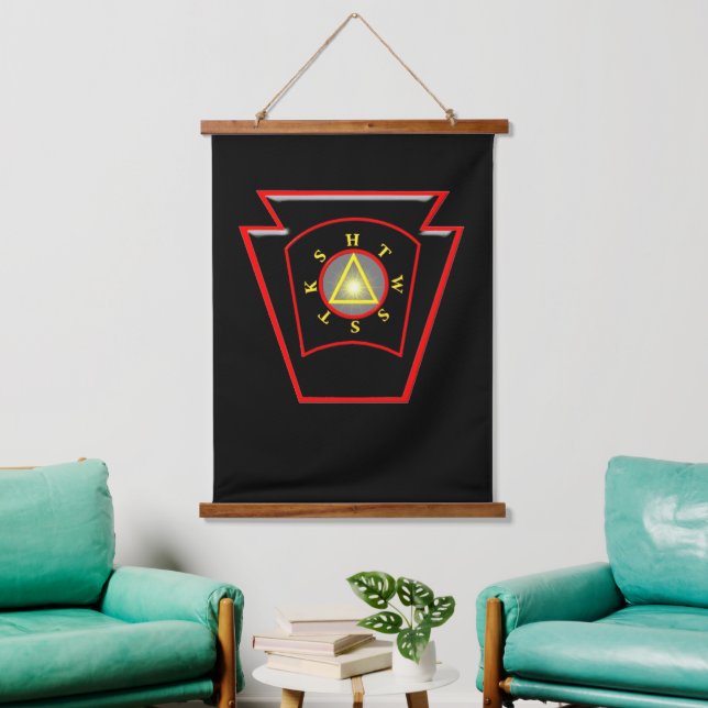 Mark Master / Royal Arch Mason Hanging Tapestry (Living Room)