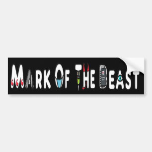 Mark Of The Beast Bumper Sticker