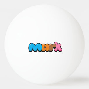 Mark Ping Pong Ball