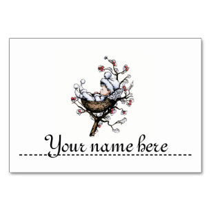 Mark-place for the table of Christmas - Table Number