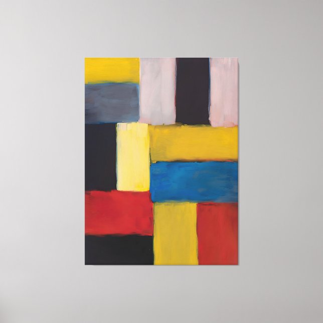 Mark Rothko art style Canvas Print (Front)