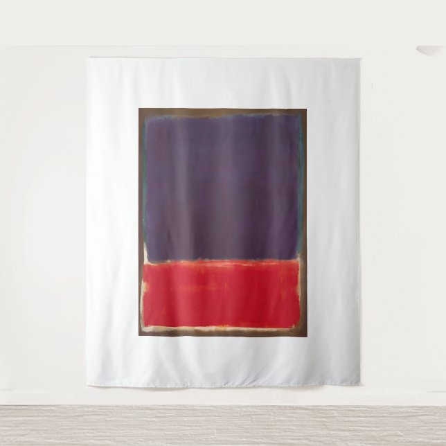 Mark Rothko art style Tapestry (Front)