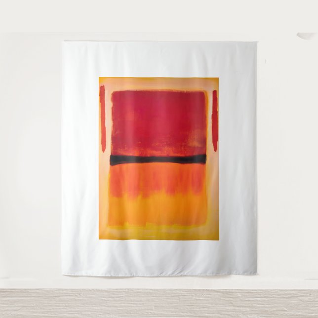 Mark Rothko art style Tapestry (Front)