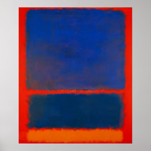 Mark Rothko - Blue, Orange, Red - 1961 Poster