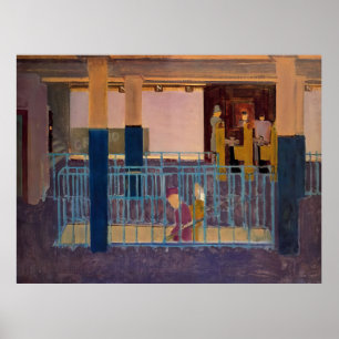 Mark Rothko - Entrance to Subway - 1938 Poster