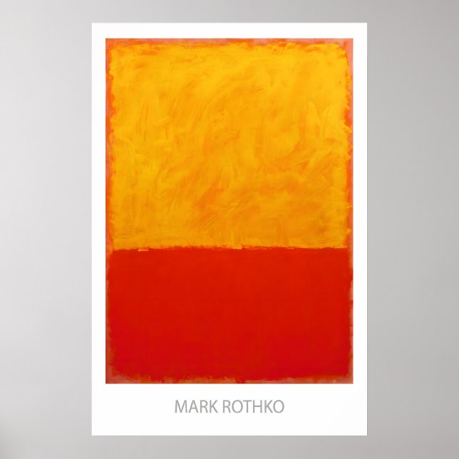 Mark Rothko Fine Art Print Abstract Expressionism (Front)