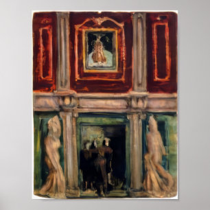 Mark Rothko - Interior - 1936 Poster