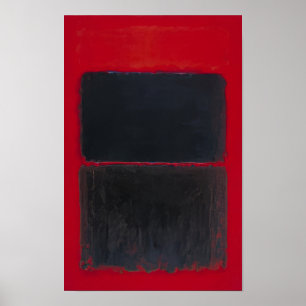 Mark Rothko - Light Red Over Black - 1957 Poster