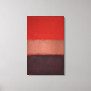 Mark Rothko - No. 46 Black, Ochre, Red Over Red -  Canvas Print