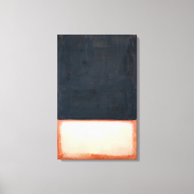 Mark Rothko - No. 7 Dark Over Light - 1954 Canvas Print (Front)