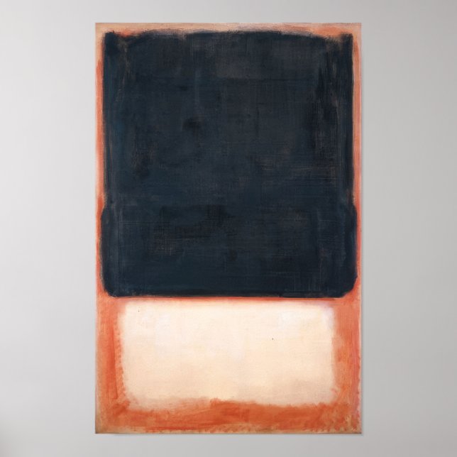 Mark Rothko - No. 7 (Dark Over Light) - 1954 Poster (Front)